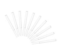 NOLITOY 5 Pairs Transparent Acrylic Music Sheet Clips for Pianists Musicians Page Holders for Music Books Clear Clips Suitable for Cooking Recipes and Lectures