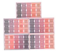 NOLITOY 5 Sheets Bible Index Tabs for Study Laminated Bible Chapter Book Dividers with Cute Colors for Women Old and Testament Organizers