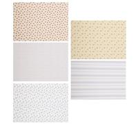 NOLITOY 5 Sheets Dollhouse Wall Stickers Dollhouse Decorations Miniature Wall Decals for Boys and Girls Accessories