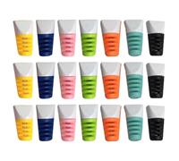 NOLITOY 50 Pcs Universal Charging Cable Protectors Data Cable Covers USB Cord Protective Sleeves Anti-break for Phone Charger and Electronic Devices Random Color Random Color