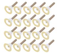 NOLITOY 50 Sets Handmade Moxa Sticks with Base for Moxibustion Therapy Traditional Thick Moxibustion Pillars for Relief Stress Reduction and Immunity Boosting Suitable for Family and Body