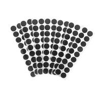 NOLITOY 50 Sheets Self-adhesive Round Target Stickers Professional Repairing Decals for Paper Cardboard Surfaces Black Portable Spot Labels for Skill Improvement and Long-term Use