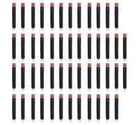 NOLITOY 50pcs Fountain Pen Ink Pen Refill Rotation Type Ergonomic Design Simple Design Plastic Material Convenient for Students Stationery