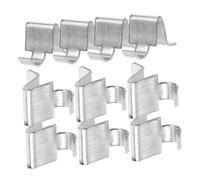 NOLITOY 50pcs Heavy Duty Metal Shelf Support Clips Anti-Slip Cabinet Shelf Brackets for Kitchen Bookcase Storage Easy Installation Adjustable Shelving Fixing Accessory