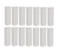 NOLITOY 50pcs Kraft Paper Lip Balm Boxes Essential Oil Packaging for Handmade Lipstick for Giving and Personal Use