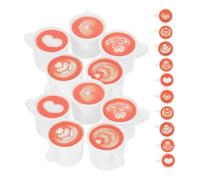 NOLITOY 50pcs Mini Resin Coffee Cups Lightweight Dollhouse Accessories Realistic Tiny Drinkware for DIY Crafts Micro Kitchen Home Decor and Educational Play