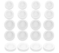 NOLITOY 50pcs Piggy Bank Stoppers, Replacement Round Money Saving Box Plug Silicone Seal For Coin Jar Piggy Bank Accessories Various
