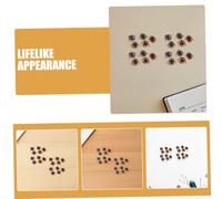NOLITOY 50pcs Plastic Safety Eyes for Crochet Crafts with Washers Brown Doll Making Supplies for Stuffed Animals Plush Dolls Knitted DIY Halloween Decorations Lifelike and Easy to Install