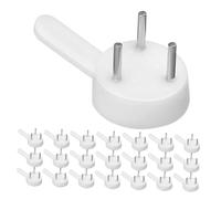 NOLITOY 50pcs White Concrete Wall Hooks Invisible Nail Hangers Traceless Picture Frame Hanging Hooks for Drywall and Concrete Walls Home Decoration