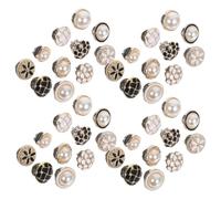 NOLITOY 55pcs No Sew Replacement Buttons for Jackets Women Vintage Metal Snap Fasteners Removable Coat Shirt Fastening Clips Secure Antislip Decorative Pins