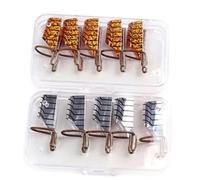 NOLITOY 5pcs Aluminum Tip Clip Nail Extension Finger Covers Reusable Nail Art Forms Accurate Guide Silver for Manicure Salon and Professional Art Tools