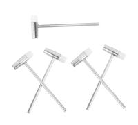 NOLITOY 5pcs Dual-head Blocks Assemble Hammers for Practical Montessori to Enhance Finger Grasping Hand-eye Coordination and Creativity Safe Rounded Surface Tools for Boys