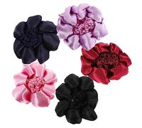 NOLITOY 5pcs Elastic Hair Nets Comfortable Girl Hair Bun Holding Net Elastic Bun Cover Holder for Dancer and Nurse