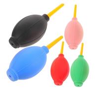 NOLITOY 5Pcs False Eyelash Blower Soft Rubber Air Pump for Eyelash Extension Glue Drying and Dust Removal Manual Non-Electric Lash Adhesive Dryer Tool for Daily Use and Sensitive Equipment