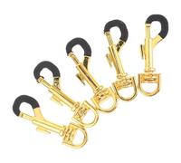 NOLITOY 5pcs Metal Saxophone Strap Swivel Hooks with Quick Adjustment and Easy Attach Detach Features for Electronic Wind Instruments and Saxophones Suitable for Stage Performances