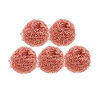 NOLITOY 5pcs Soldering Iron Tip Cleaner Wire Balls High Temperature Resistant Oxide Remover for Precise Welding and Tip Maintenance