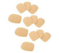 NOLITOY 6 Pairs Half Size Heel Cushion Insoles for Men and Women Non-Slip Shoe Pads with Shock Absorption and Enhanced Comfort Padding Self-Adhesive Heel Foot Cushions and Sandals