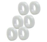 NOLITOY 6 Rolls Breathable Pe Medical Adhesive Double Eyelid Sticker Tape 1.25cm X 900cm, Invisible Eyelid Tape for Makeup and Eye Care, Suitable for Sensitive Skin Adults