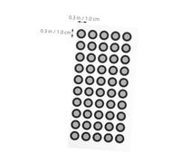 NOLITOY 6 Sheets High Reflective Film Reference Marker Points for Scanner Positioning Thick Stickers for Accurate Optical Tracking and Reverse Engineering