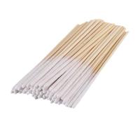NOLITOY 60pcs Long Household Cotton Swabs Thick Soft Absorbent Cleaning Sticks for Women Makeup Application and Precise Beauty Care