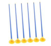 NOLITOY 6PCS Arrows with Strong Suction Cups Plastic Safe Archery for Boys Birthday Party Fun Bright Colored