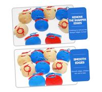 NOLITOY 6pcs Castanet Early Music Instruments for Finger Clappers Educational Rhythm Development for Boys