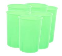 NOLITOY 6Pcs DIY Air Horn Tubes for Party Favors Loud Blow Horns for Football Events School Spirit Birthday Celebrations Green Mini Noisemakers for Festivals and Sports