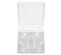 NOLITOY 6pcs Eyelash Box Square Plastic False Eyelash Case for Lash Tray for False Lashes