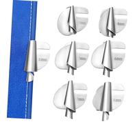 NOLITOY 6pcs Sewing Machine Presser Feet Rolled Hemmer Foot with Curling Shape for Precise Folding Compatible with Major Brands Steel Construction for Professional Sewing
