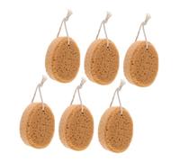 NOLITOY 6pcs Soft Bath Shower Sponge Honeycomb Structure Exfoliating Body Scrubber for Men Women Elastic Body Exfoliator for Gentle Spa Bathing