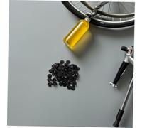 NOLITOY 80pcs Bicycle Headset Top Caps Rubber Dustproof Bolt Covers Protective Stem Caps for Road Folding Track Bikes with Quick DIY Installation and Shock-resistant Material