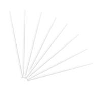 NOLITOY 8Pcs Ceramic Kiln Hanging Rods Heat Resistant Burning Sticks for Jewelry Making Refractory Rods with Wavy Teeth for Secure Hanging and Safe High-Temperature Use
