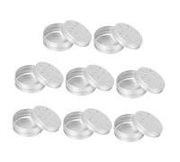 NOLITOY 8pcs Dog Scent Training Tin Lids Dog Scent Work Agility Equipment Containers for Nose Work Tool