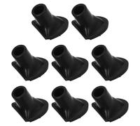 NOLITOY 8pcs Golf Bag Stand Accessories Replacement Feet Black Heavy Duty Rubber Anti-slip Easy to Install for Men Golf Bag Legs