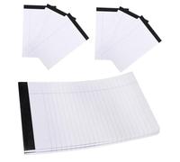 NOLITOY 8pcs Legal Note Pads Wide Ruled Perforated Memo Pads for School Office Home with Easy Tear Off Pages and Elegant Design