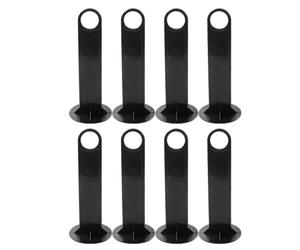 NOLITOY 8pcs Lightweight Portable Disc Cone Stand for Soccer Training Pp Material Football Cone Holder Rack Football Coaching Equipment for People Who like Playing