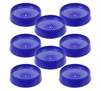 NOLITOY 8pcs Plastic Pigeon Nesting Bowls for Small Birds Providing Comfortable Environment and Healthy Breeding Suitable for Breeding Use in Birdcages