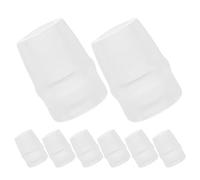 NOLITOY 8Pcs Sports Water Bottle Replacement Valve Set, Soft Silicone Bite Valve Nozzles with 1Cm Inner Hole for Cycling and Hiking Hydration Packs