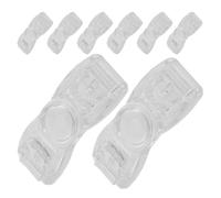 NOLITOY 8pcs Swim Goggle Buckle Replacement Clips Quick-release Strap Adjuster Accessories for Swimming Goggles, Universal Fit for Water Sports and Swim Eyewear