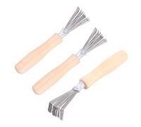 NOLITOY 9pcs Hair Brush Cleaner Ergonomic Comb Cleaning Rake Tool for Easy Hair Removal Lightweight and Portable for Daily Use and Travel