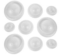 NOLITOY 9pcs Solar System Foam Balls Set for - Polystyrene Spheres in 7.6cm, 10.6cm, 14cm Sizes - DIY Planet Project Materials for School Science and Craft
