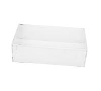 NOLITOY Acrylic Mouse Protector Cover for Desktop Transparent Dustproof and Mouse Shield Scratch-resistant Guard for Household and Office Use