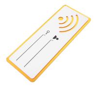 NOLITOY Acrylic Wifi Password Sign Wall Mount Network Access Reminder for Home Hotel Cafe Restaurant Bar Guests Convenience Easy Display