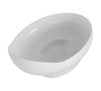 NOLITOY Adaptive Non Spill Elderly Bowl with Suction Base and Bendable Cutlery for Disabled Adults Rehabilitation Dining Aid Enhancing Independent Self Feeding and Stability White