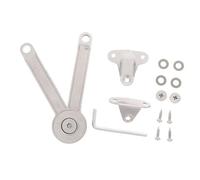 NOLITOY Adjustable Lid Support Hinge Gas Lift Strut for Cabinets Boxes Wardrobes Folding Lid Stay with Nickel-Plated Finish Easy Install Wear-Resistant and Stable Performance for Upward