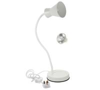 NOLITOY Adjustable Neck Candle Warmer Lamp with UK Plug Modern Wax Melter for Jar Candles Soft Eye-Friendly Light for Bedroom Study Living Includes Bulbs Stylish Home Decor