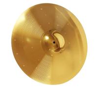 NOLITOY Alloy Brass Drum Cymbal Professional Jazz Cymbals Clear Sound Warm Balanced Timbre Portable Replacement for Drum Kit Practice and Performance