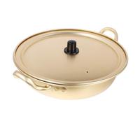 NOLITOY Aluminum Alloy Instant Noodles Pot Quick Heating Korean Ramen Cooker Lightweight Portable for Camping Hiking Picnics Non-Rust Cooking Pan