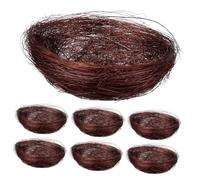 NOLITOY Artificial Bird Nests 20pcs for Decorative Photo Props and Table Settings, Lightweight Candy Holder, for Office and Indoor Use