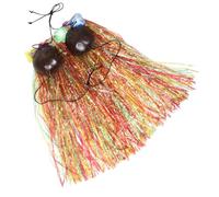 NOLITOY Authentic Hawaiian Grass Skirt Set with Natural Coconut Shell and Vibrant Flower Waist Skirt Lightweight Tropical Beach Costume for Women Luau Dance Performances and